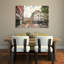 «Busy City Street», art abstrait classique, art mural de la ville-129152650