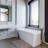 39" Floor Mount Freestanding Ultra High Flow Tub Filler with Sleek Handheld Shower-72933017