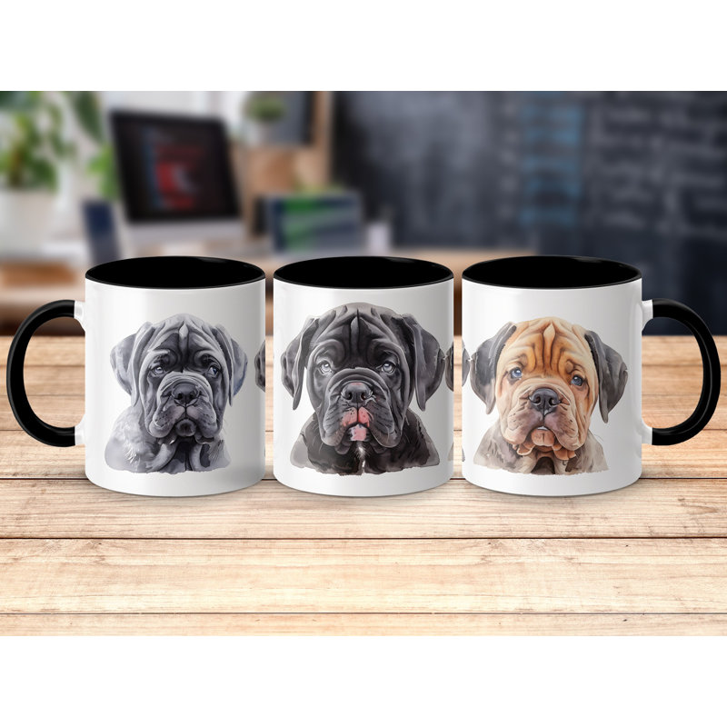 Ceramic Coffee Mug, 1, Black