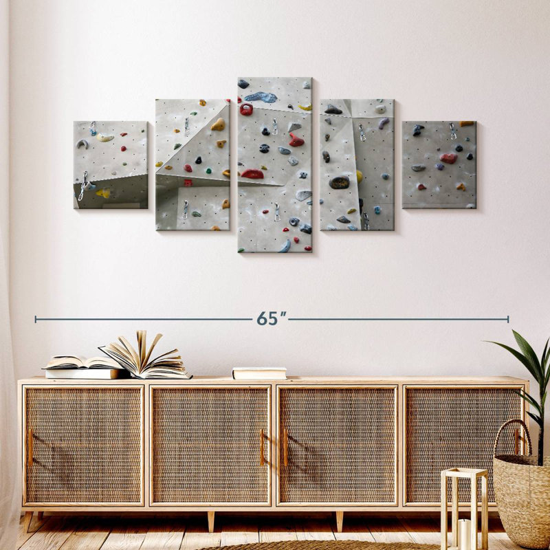 Mur d'escalade intérieur, H 24 po x l 55 po