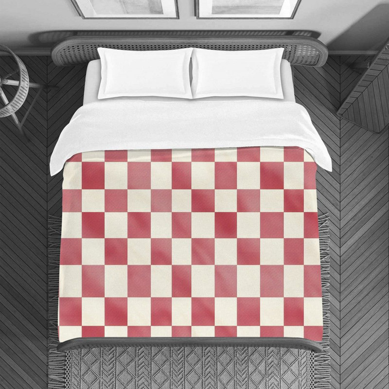 Housse de couette à carreaux, Housse de couette très grand