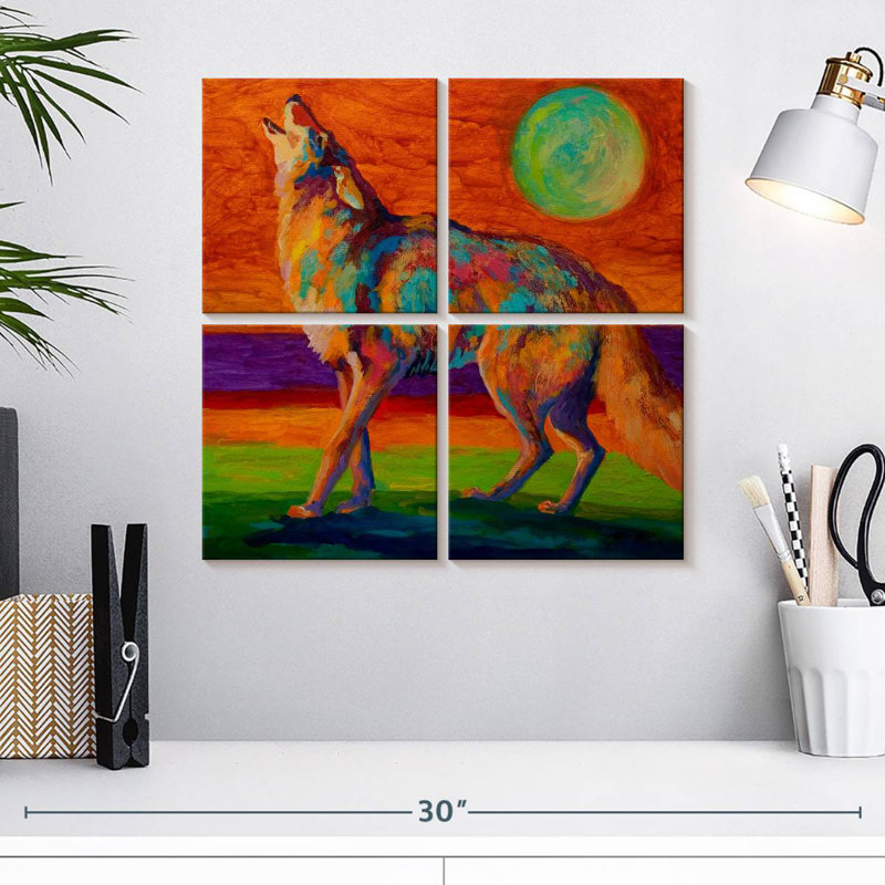 Brampt Howl, 18" H x 18" W