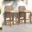 Ensemble de 2 tabourets de patio
