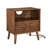 Mid Century Modern Nightstand with Multiple Functions and Stylish Design