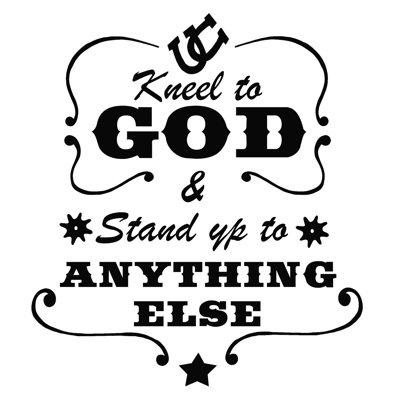 " Kneel To God "