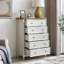 Commode moderne à 5 tiroirs, commode à tiroirs et rangement pour vêtements, armoire de rangement pour le salon
