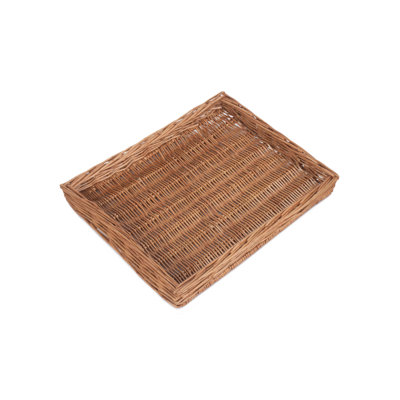 Ontario Flat Wicker Storage Tray