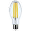 28 Watt LED HID Replacement ED28 4000K Extended Mogul Base Clear 120-277 Range Voltage