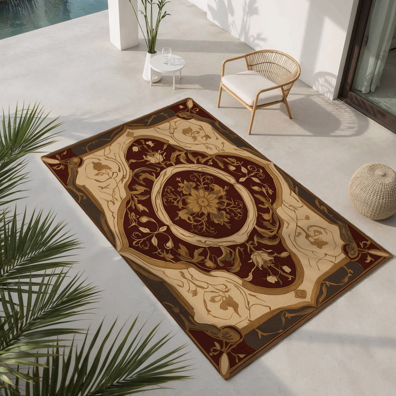 Tapis intérieur et extérieur Regal Whispers, Rectangulaire 3 pi x 5 pi