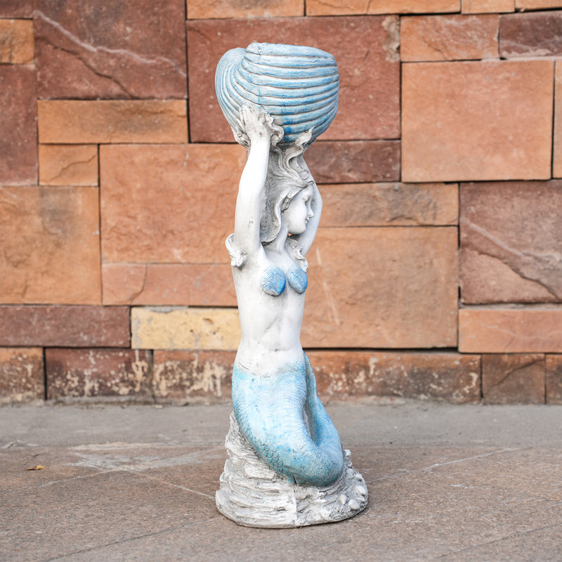 Mermaid Magnesium Oxide Garden Statue