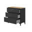 Finchamp 81cm W 3 - Drawer Chest of Drawers