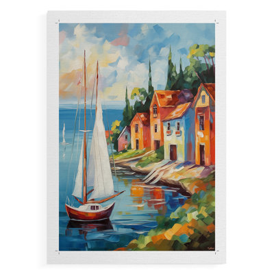 Paysages série CCLXIV - Impression sur toile seulement - NON-CADRE