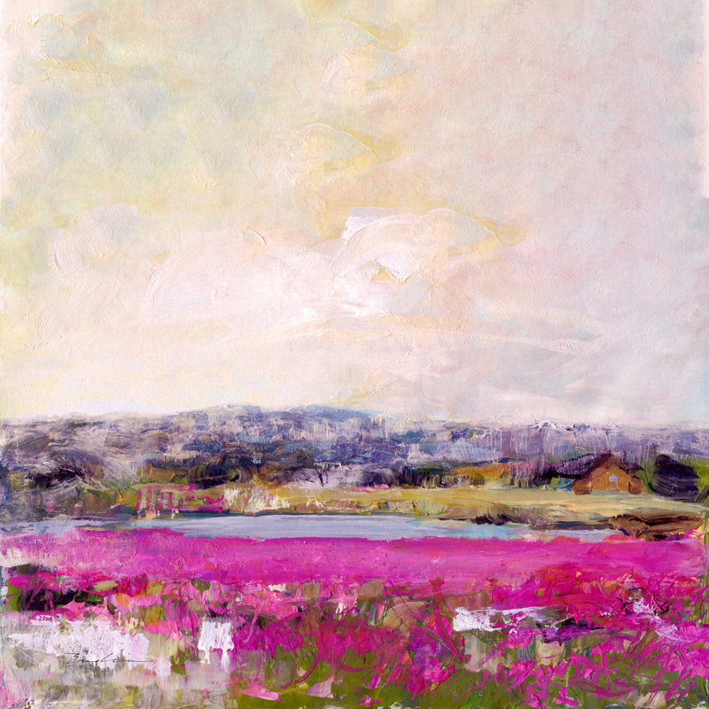 " Flores De Mexico " by Evelia Designs Painting Print, 20" H x 20" W