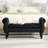48'' W Upholstered Flip Top Tufted Storage Bench With Rolled Arm And Solid Wood Legs-123546426
