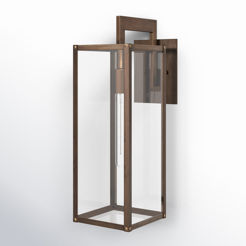 Caliana Aluminum Wall Light, 18.5" H x 6" W x 9" D