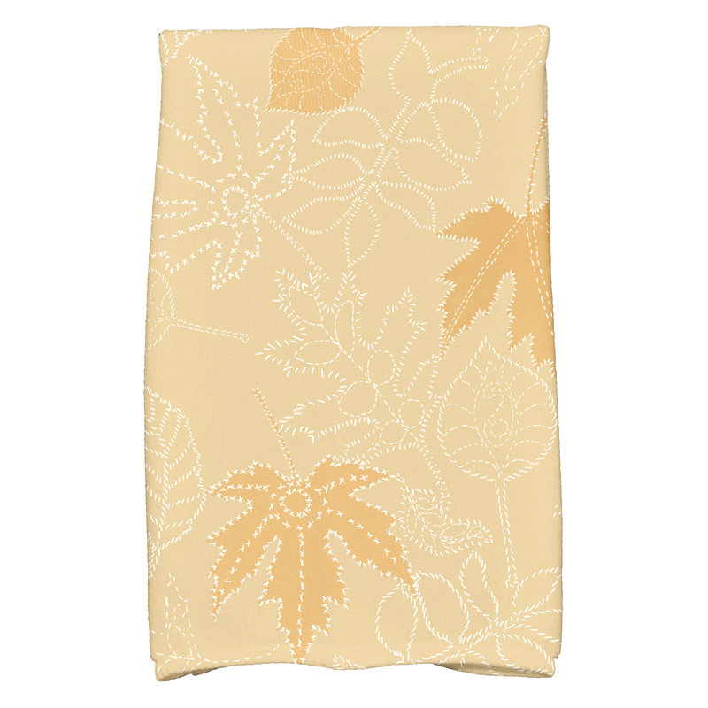Lenard Tea Towel Kitchen Towel, Yellow