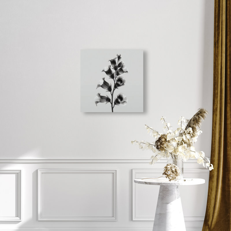 Ossified Petals I Print by Oliver Gal, 20"H x 20"W, Gallery Wrapped