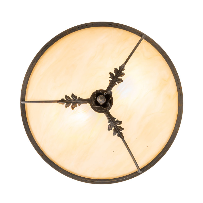 Hoja 2 - Light Semi Flush Mount