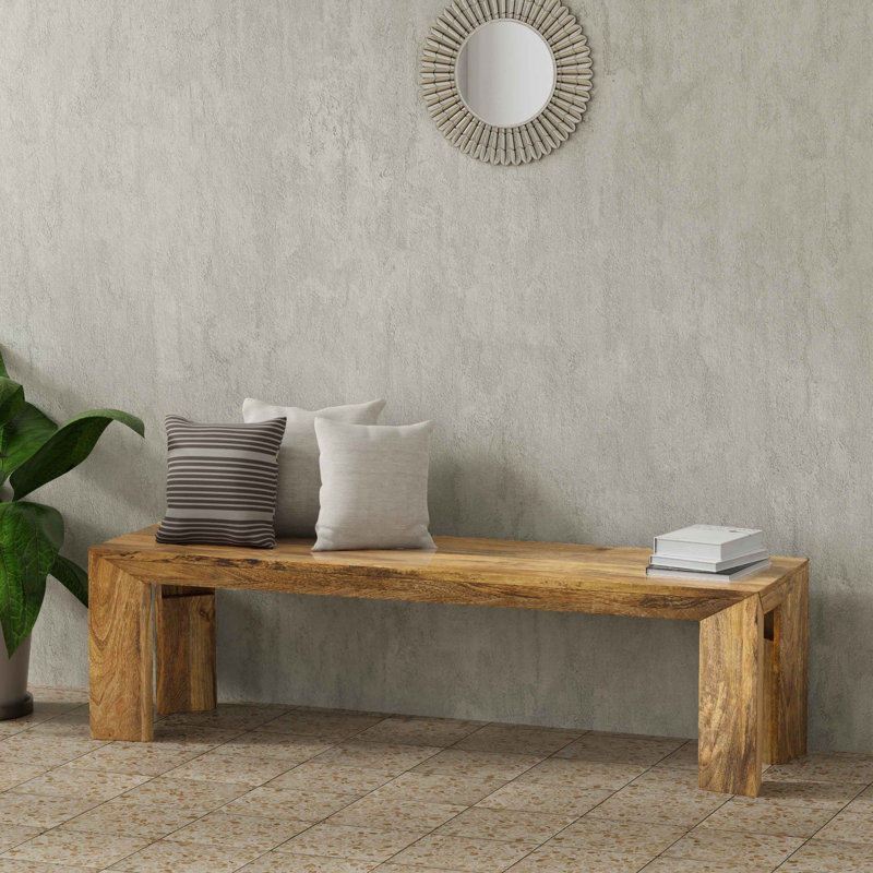 Imogen Solid Wood Bench
