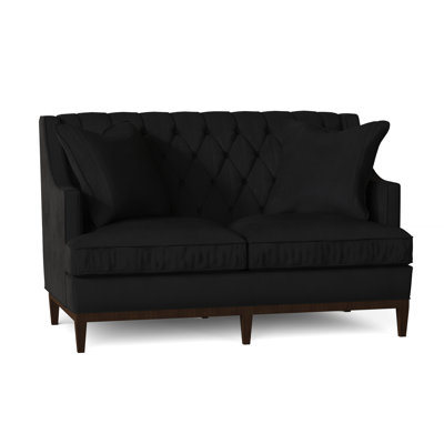 Causeuse accoudoir encastré 60" Carmel