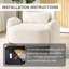 Fauteuil d'appoint surdimensionné 37,2 po-567384664