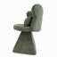 Chaise de coiffeuse avec dossier papillon, chaises d'appoint pivotantes, tabouret de maquillage pour coiffeuse de chambre à coucher-129879731