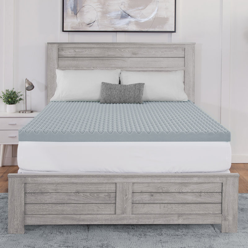 Vishwakarma 3'' Memory Foam Mattress Topper, Twin