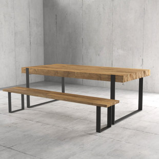 Beckner Solid Wood Bench