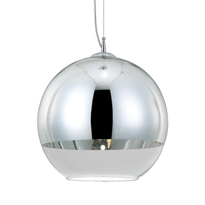 1 - Light Chrome Single Pendant