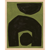 Module On Green 2 By Michael Kempen - Framed Wall Art