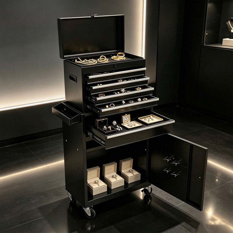 Accent Cabinet, Black