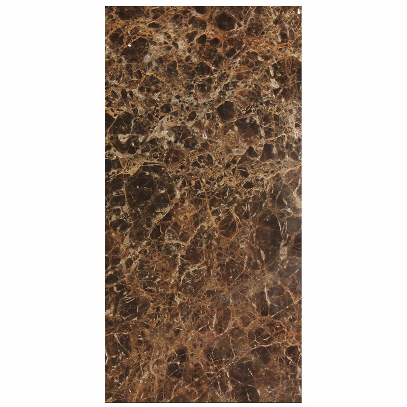 Dark Emperador 12" x 24" Marble Wall & Floor Tile