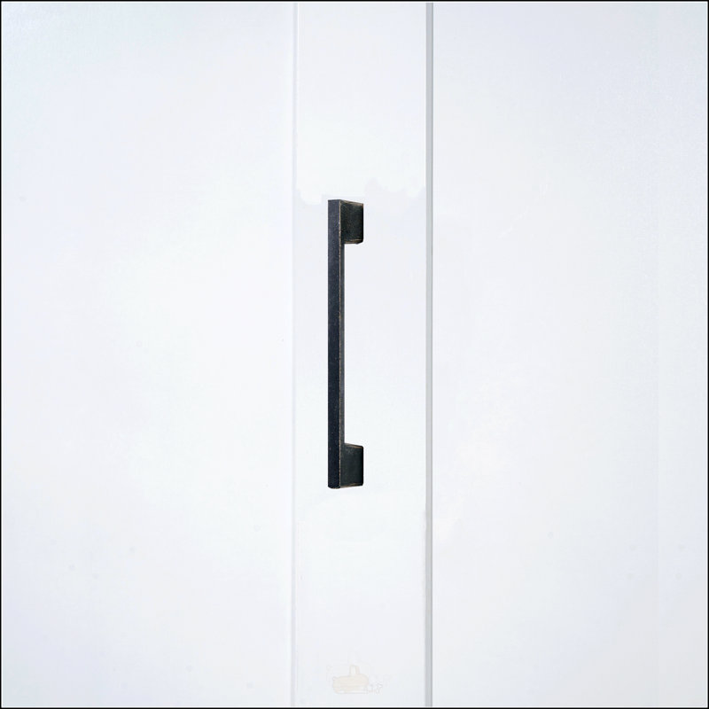 Grand lit escamotable avec garde-robe