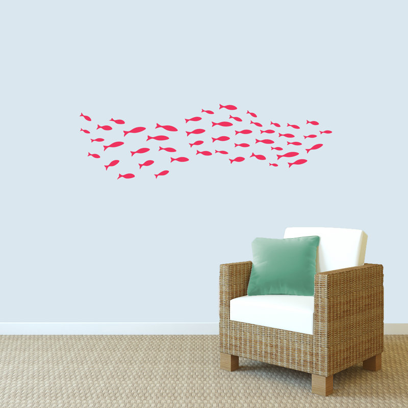 Nautical & Beach Non-Wall Damaging, Hot Pink