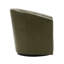 Fauteuil d'appoint pivotant en similicuir Minnetrista-434553163
