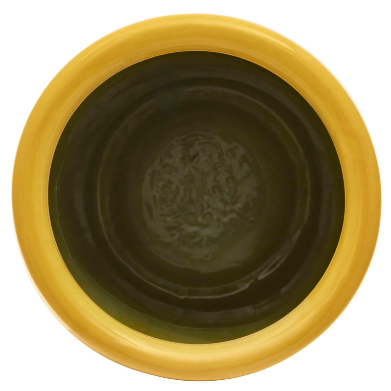 24" Bright Yellow Umbrella Stand, Yellow