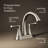 Buckley Centerset Bathroom Sink Faucet, 1.0 Gpm-121887926-121887922
