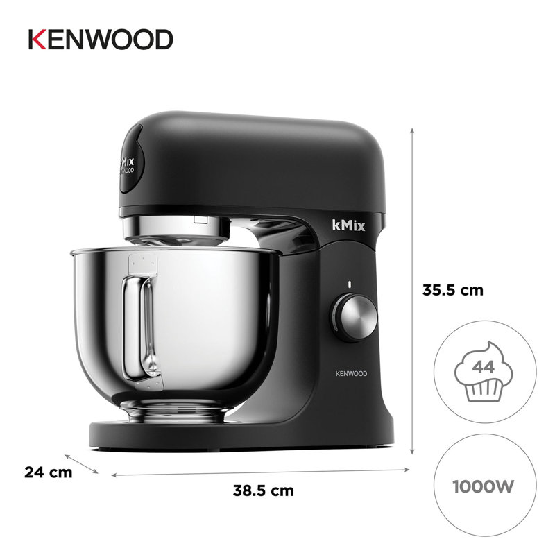 Kenwood 10 Speed 5L Stand Mixer, Black
