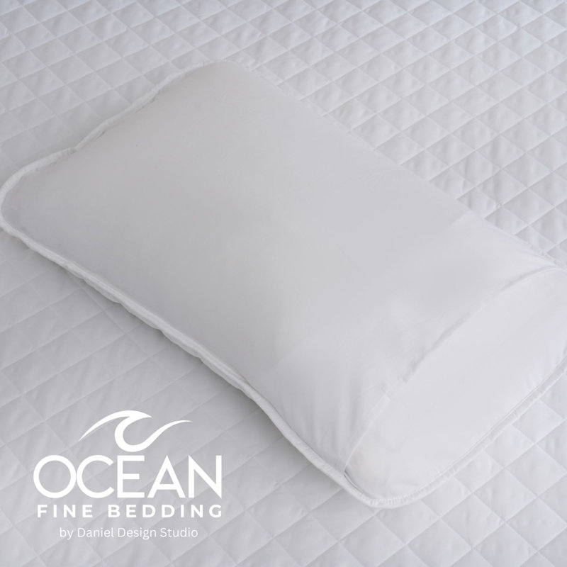 OCEAN FINE BEDDING Sham Set, King, White