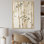Beige minimalisme bambou sérénité III - impressions d'art mural en bambou_106626