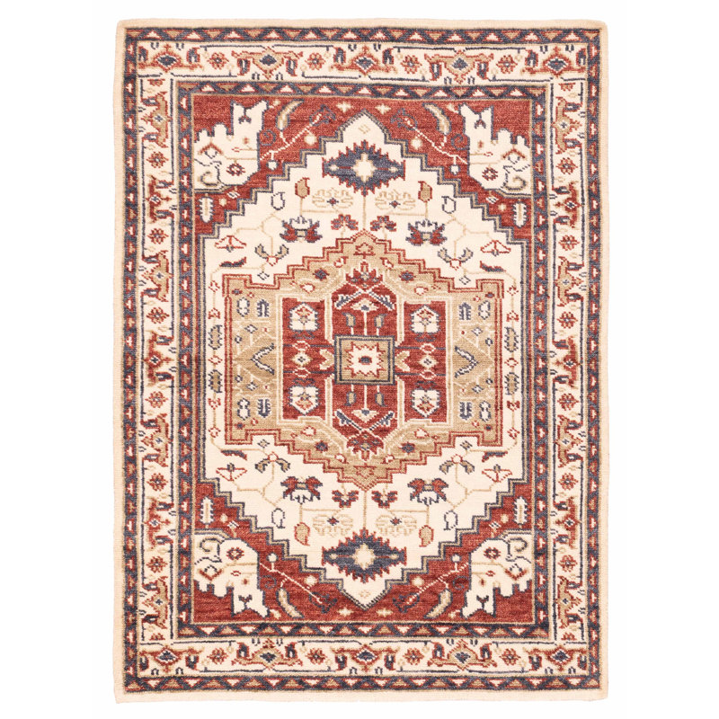 Jules Serapi Cream Rug 5'5" x 7'5"