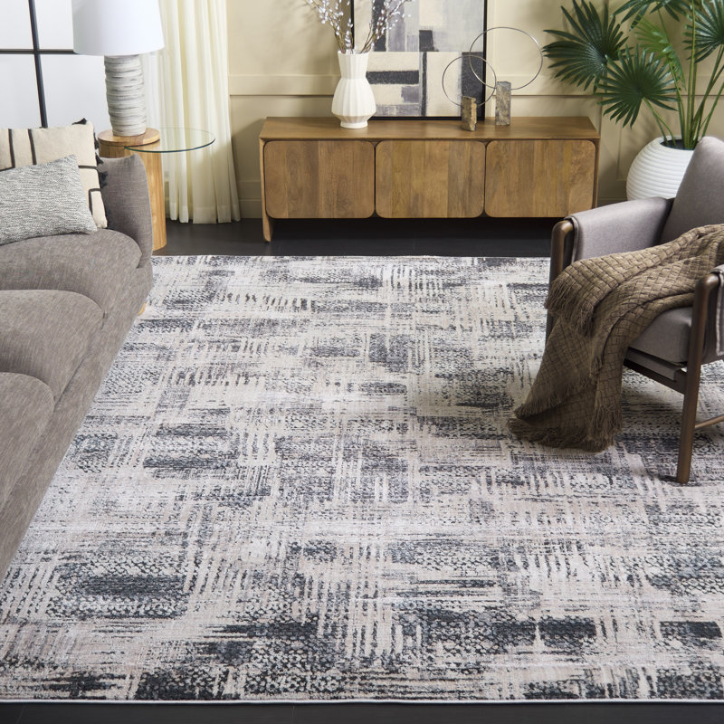 Whisper Performance Abstract Rug, Rectangle 8' x 10'