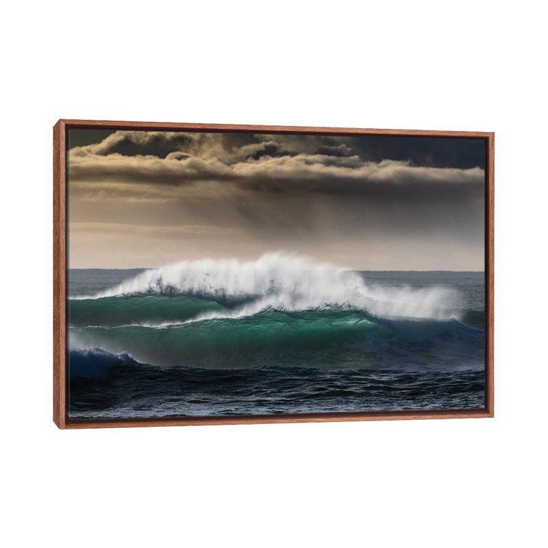 Double Strength by Marc Pelissier - Floater Frame Print on Canvas