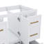 Meuble-lavabo de 36 po sans lavabo, meuble de rangement pour salle de bain, meuble-lavabo autoportant avec 5 tiroirs et portes à fermeture en douceur-2068620397