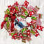 Couronne en maille 20 po Coastal Christmas