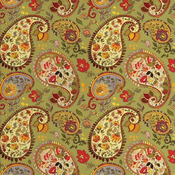 Eastern Persian Inspired Fabric East Urban Home Size: 58 W x 180 L