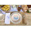 Desserte divisée avec plateau Oneida Willow & White