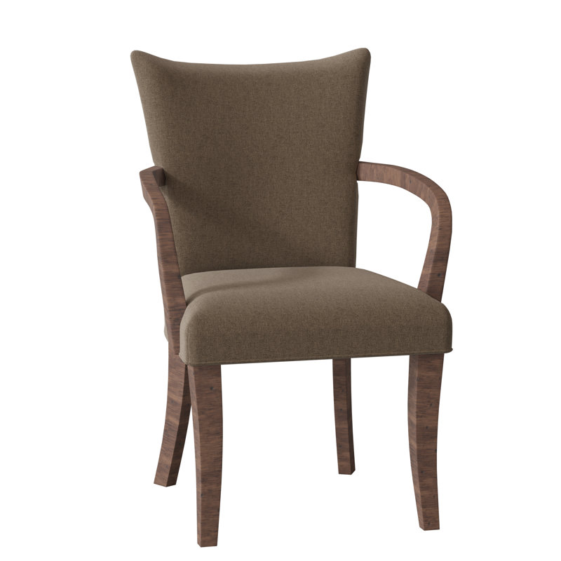 Casey Upholstered Arm Chair, Bark (8789 06), Tobacco
