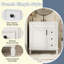 Meuble-lavabo moderne 30 "avec comptoir en céramique-2139020040