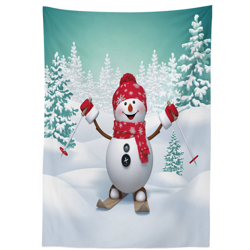 Christmas Tablecloth, 84" L x 60" W
